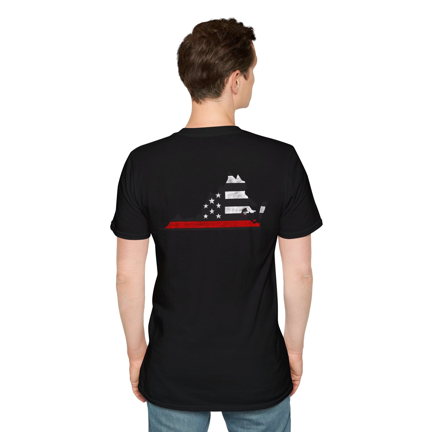 Thin Red Line Short Sleeve Tee