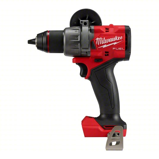Milwaukee Drill: M18 FUEL™, Compact Premium, 1/2 in Chuck, 2,100 RPM Max., Brushless,