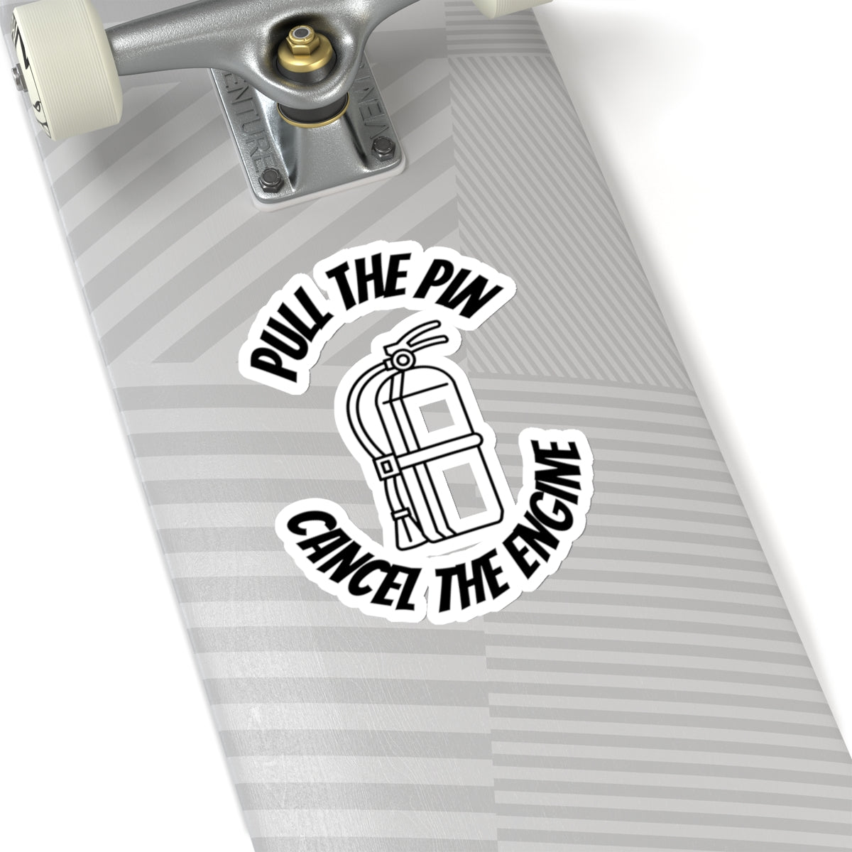 Pull The Pin Stickers