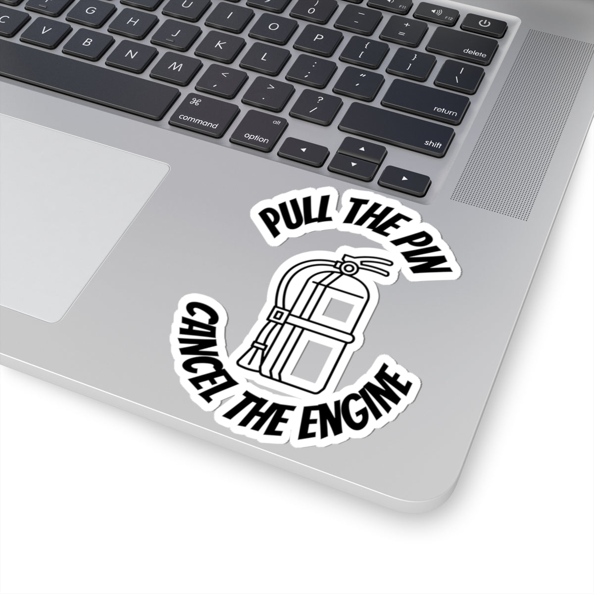 Pull the Pin Stickers