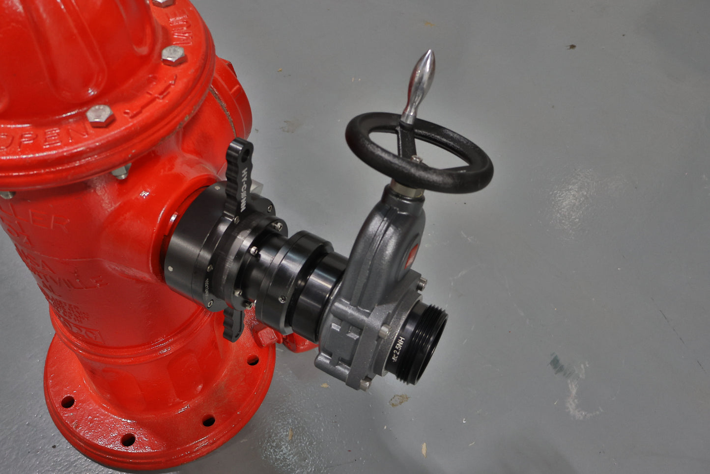 2.5” NH Female to 2.5” NH Male Quick Connect Gate Valve Coupling
