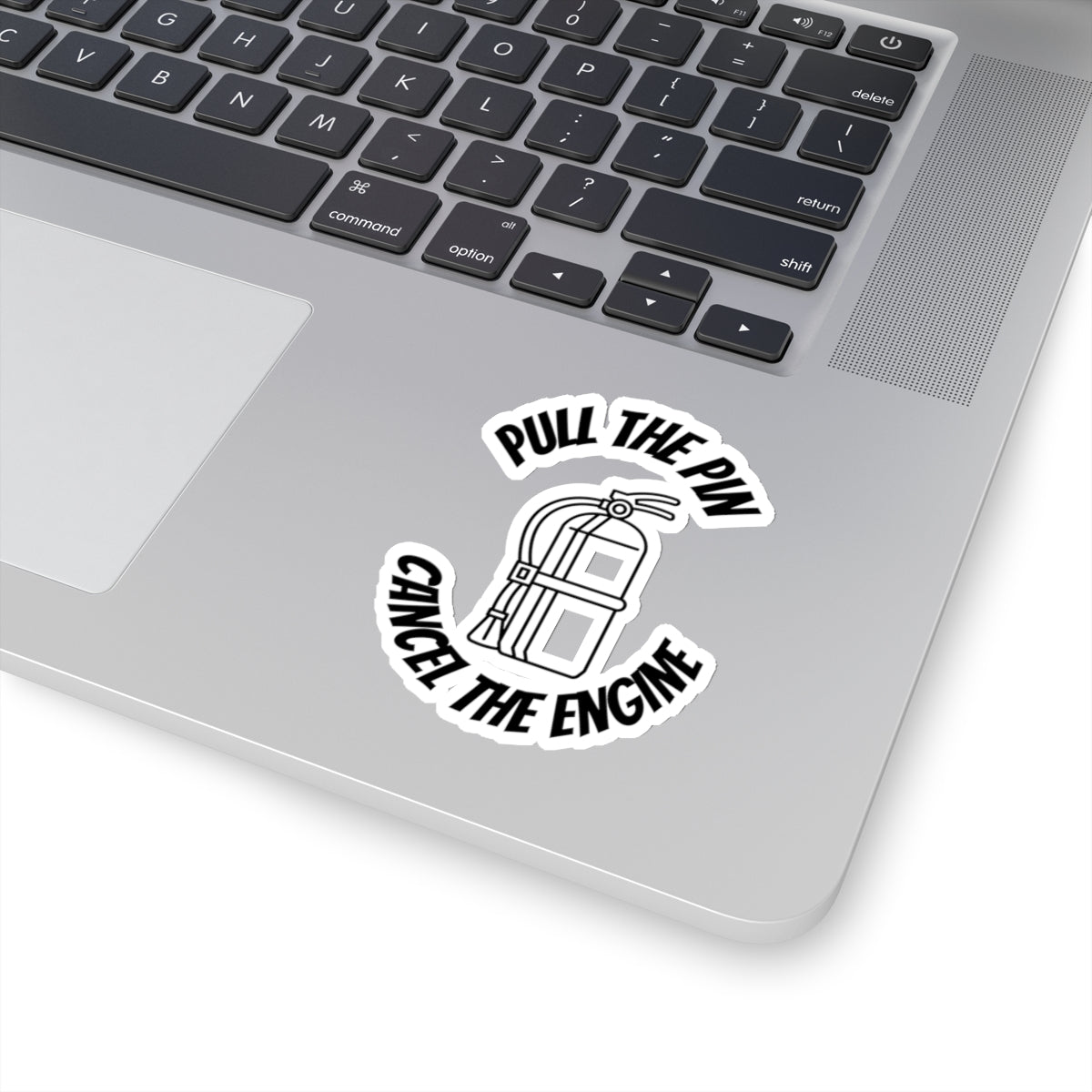 Pull The Pin Stickers