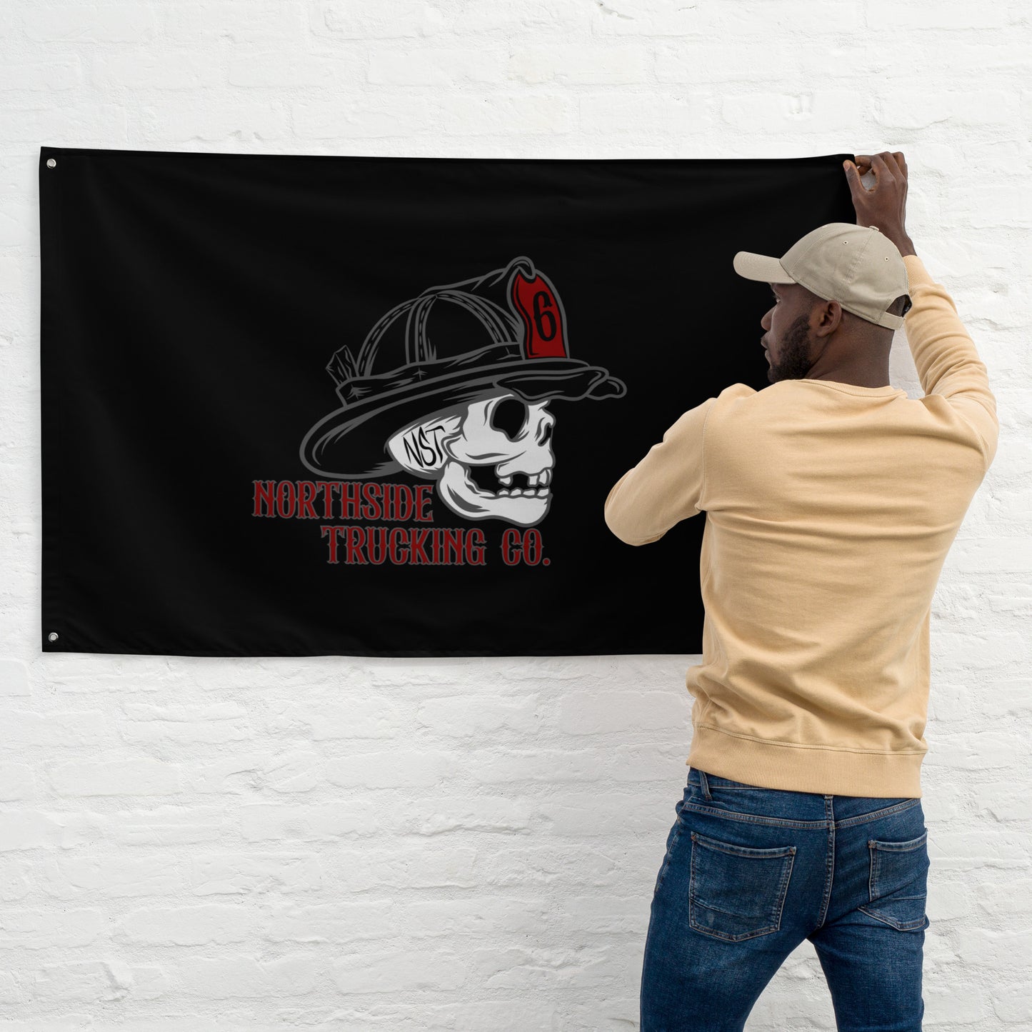 Northside Trucking Co Gym Flag