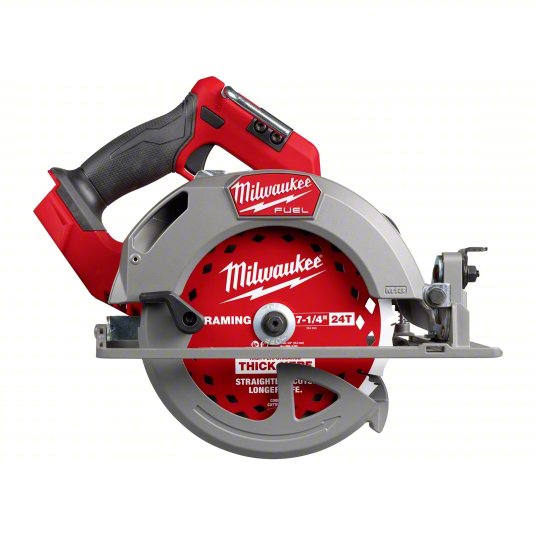 Milwaukee M18 FUEL™ 7-1/4 in Circular Saw, 18 V, 5/8 in Arbor, 6000 RPM