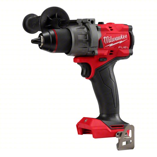 Milwaukee Drill: M18 FUEL™, Compact Premium, 1/2 in Chuck, 2,100 RPM Max., Brushless,