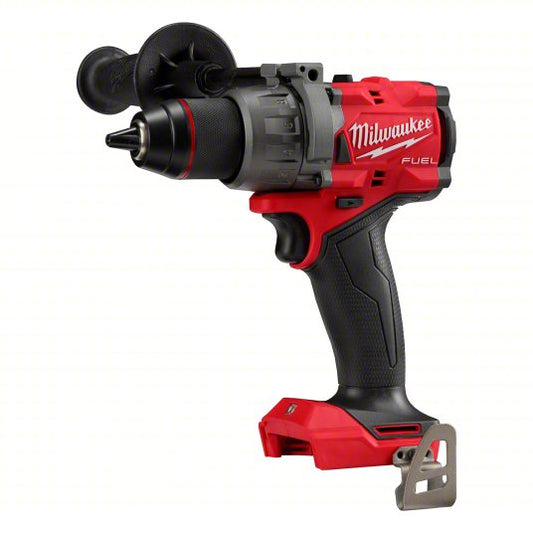Milwaukee Drill: M18 FUEL™, Compact Premium, 1/2 in Chuck, 2,100 RPM Max., Brushless,