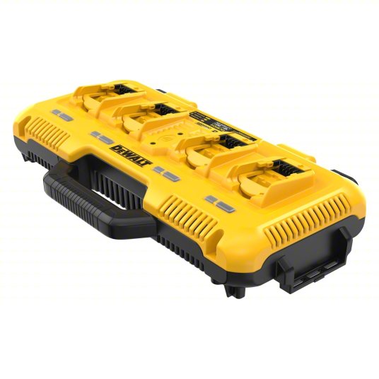 DeWalt Battery Charger: Multi-Port Charging, For 12V DC/20V DC/60V DC, 120V AC