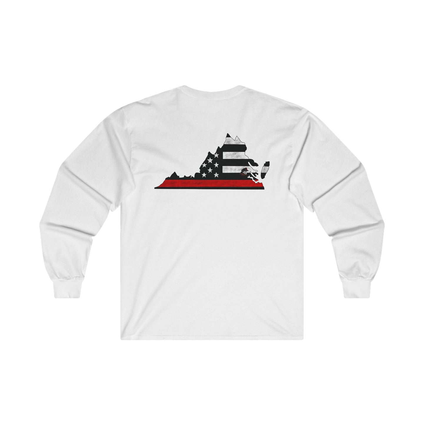 Thin Red Line Long Sleeve Tee