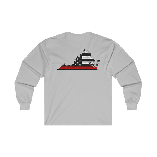 Thin Red Line Long Sleeve Tee