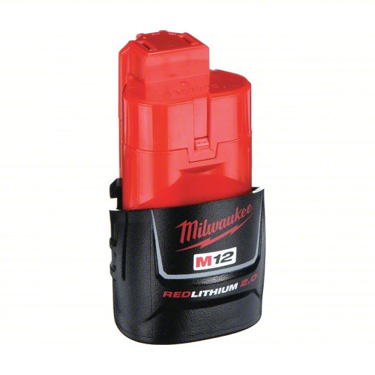 Milwaukee M12™ REDLITHIUM™ Compact (CP) Battery Pack, 12 V, 2.0 Ah