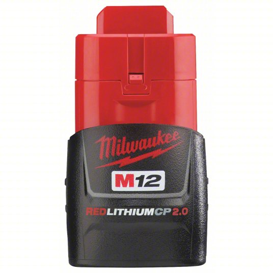 Milwaukee M12™ REDLITHIUM™ Compact (CP) Battery Pack, 12 V, 2.0 Ah