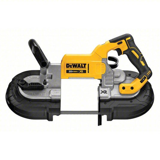 DeWalt MAX XR® Cordless Brushless Deep Cut Band Saw, 4 in Dia Cut Cap, 20 V