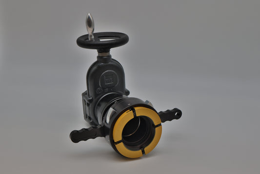 2.5” NH Female to 2.5” NH Male Quick Connect Gate Valve Coupling