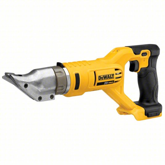 DeWalt Shear: Steel, 20V DC, Double Cut Cutting, 18 ga Capacity (Steel), 20V MAX, 20V MAX