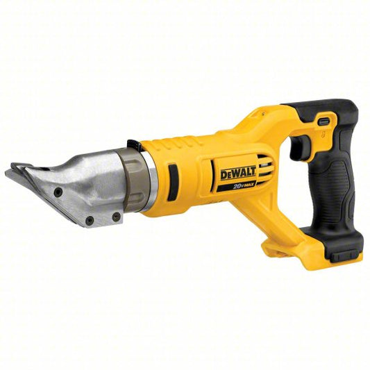 DeWalt Shear: Steel, 20V DC, Double Cut Cutting, 18 ga Capacity (Steel), 20V MAX, 20V MAX