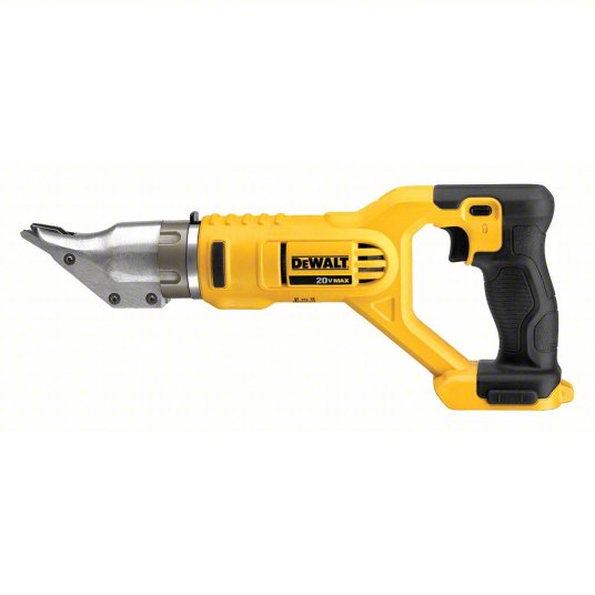 DeWalt Shear: Steel, 20V DC, Double Cut Cutting, 18 ga Capacity (Steel), 20V MAX, 20V MAX