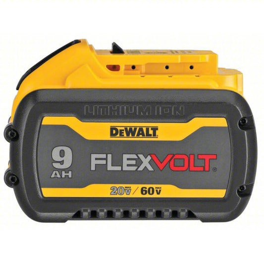 DeWalt Battery: FLEXVOLT®, 9 Ah, Battery Included, 20V DC/60V DC