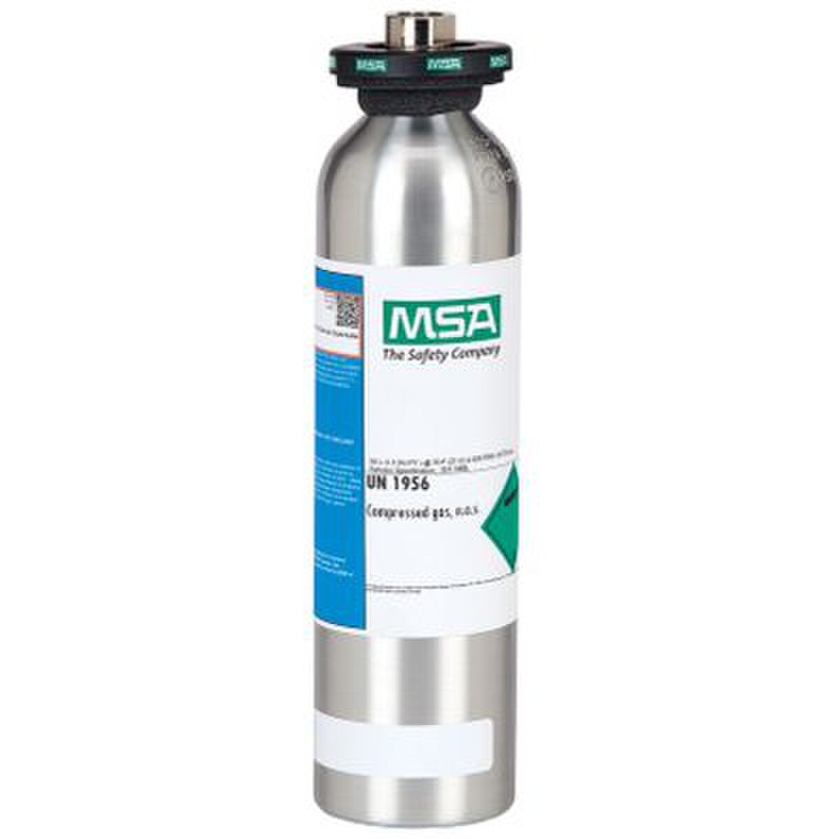 MSA 34L Calibration Cylinder, 2 PPM Cl2, N2 Balance