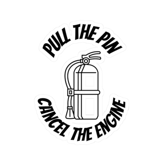 Pull the Pin Stickers