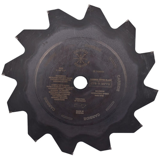 Carbide 12 Tip Saw Blade - 12"