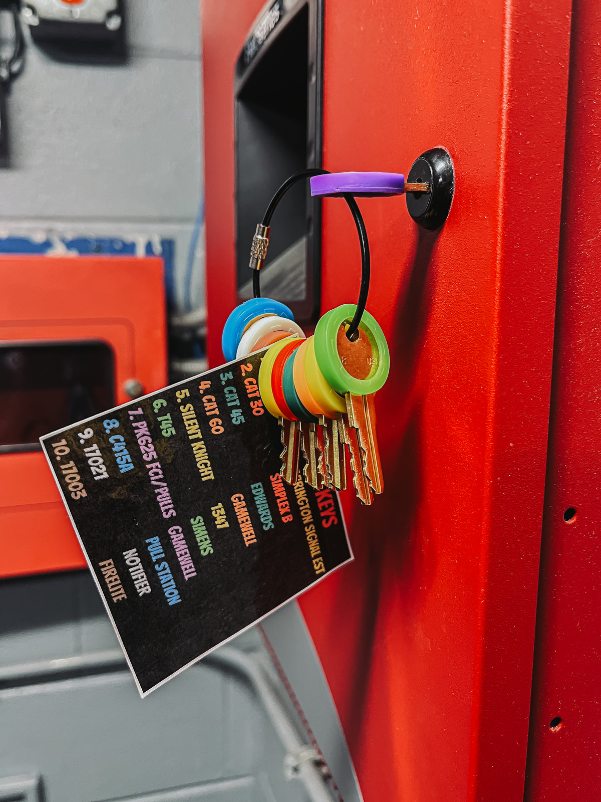 Security Panel Key Fire Alarm Panel Keys – Northside Trucking Co