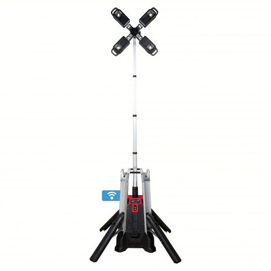 Milwaukee MX FUEL™ ROCKET™ Tower Light, 27,000 Lumens, w/Charger ONE-KEY
