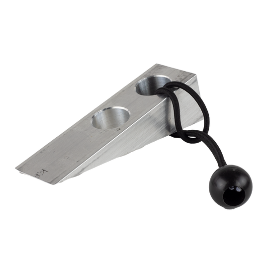 Aluminum Wedge & Lanyard